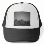 Black and White West Village Skyline, New York Hats