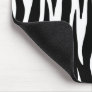 Black and White Zebra Mouse Pad