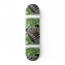 Black and White Zebra Skateboard