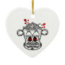 Black and white zombie monkey