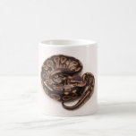 Black and Yellow Ball Python Coffee Mugs