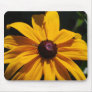 Black and Yellow Flower Mouse Pads