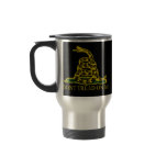 Black and Yellow Gadsden Flag, Don't Tread on Me! Coffee Mugs