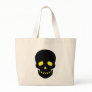 Black and Yellow Skull Canvas Bags