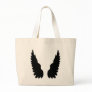 black angel wings bag