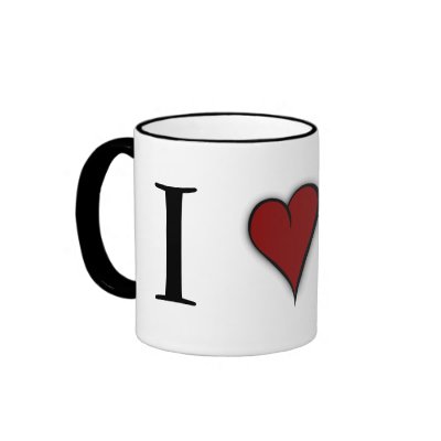 Black Angus Beef  - I love heart design Coffee Mugs by RedneckHillbillies