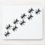 black ants trail mouse pads