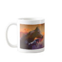 Black arabian horse Mug