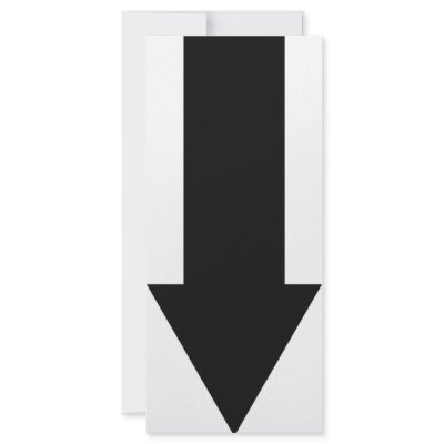 black arrow down icon custom rack cards by TomaniacLines