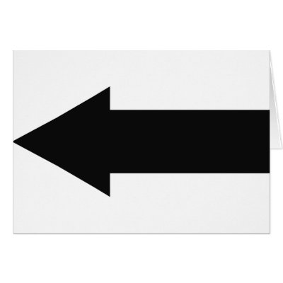 black arrow left icon greeting cards by TomaniacLines