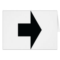black arrow right cards