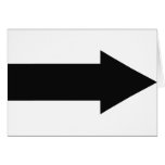 black arrow right icon cards
