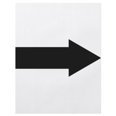 black arrow right icon full color flyer by TomaniacLines