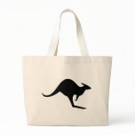 black australian kangaroo - australia bags
