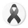 Black Awareness Ribbon Magnet