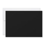 Black Background Custom Invitations