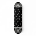 Black Bandanna Skateboard