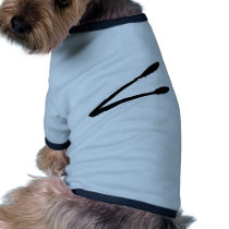 black barbecue tongs icon dog clothes