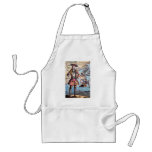 Black Bart Colour Portrait Apron