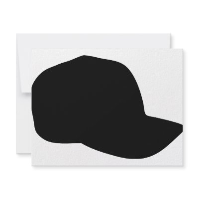 black baseball cap icon custom announcements by TomaniacLines