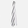 black basketball player icon custom tie
