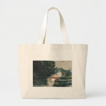 Black Bass Canvas Bags