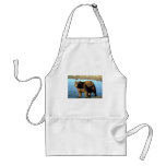 Black Bear by water Aprons