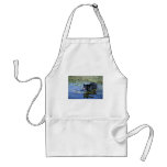 Black Bear-cub in summer marsh Aprons