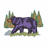 Black Bear embroidered shirts