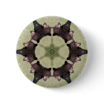 Black Bear Kaleidoscope Button