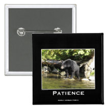 Black Bear Motivational Buttons