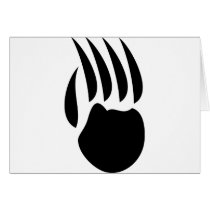 black bear paw cards