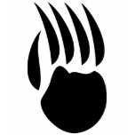 black bear paw t-shirts