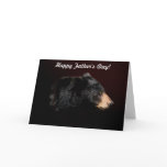 Black Bear Wildlife Father's Day Card