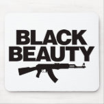 Black Beauty AK - Black mousepads