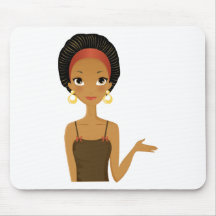 Black beauty mousepads