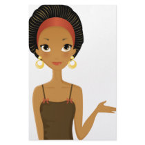 Black beauty stationery
