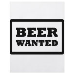 black beer wanted icon flyers