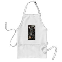 Black Belgian Shepherd Aprons