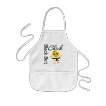 Black Belt Chick Aprons