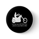 Black Bike At Psychiatrists Office buttons