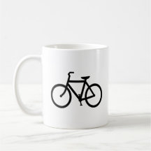 Black Bike Route Mugs