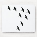 black birds mousepads