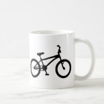 black bmx bicycle mug