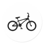 black bmx bicycle stickers