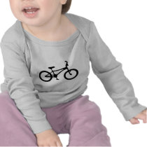 black bmx bicycle tee shirt