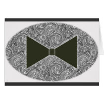 Black  Bow Tie Cards