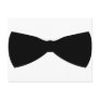 black bow tie post card