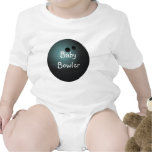 Black Bowling Ball Baby Shirt