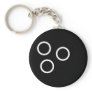 black bowling ball keychains